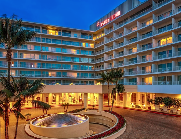 The Beverly Hilton Exterior View The Beverly Hilton Exterior View