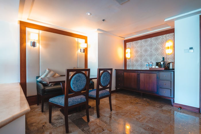 The Laguna Bali Executive Suite Dining Area