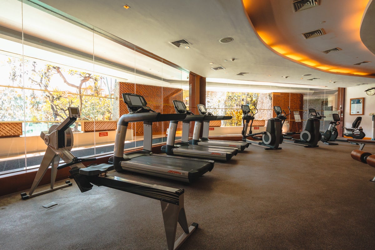 The Laguna Bali Gym Treadmills