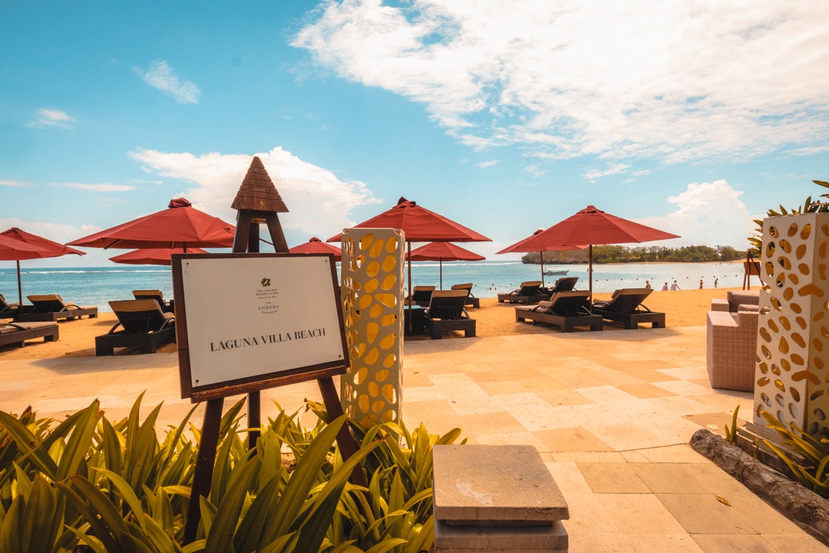 The Laguna Bali Private Beach for Villas