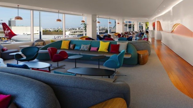 Virgin Atlantic Clubhouse Los Angeles International Airport Virgin Atlantic Clubhouse Los Angeles International Airport