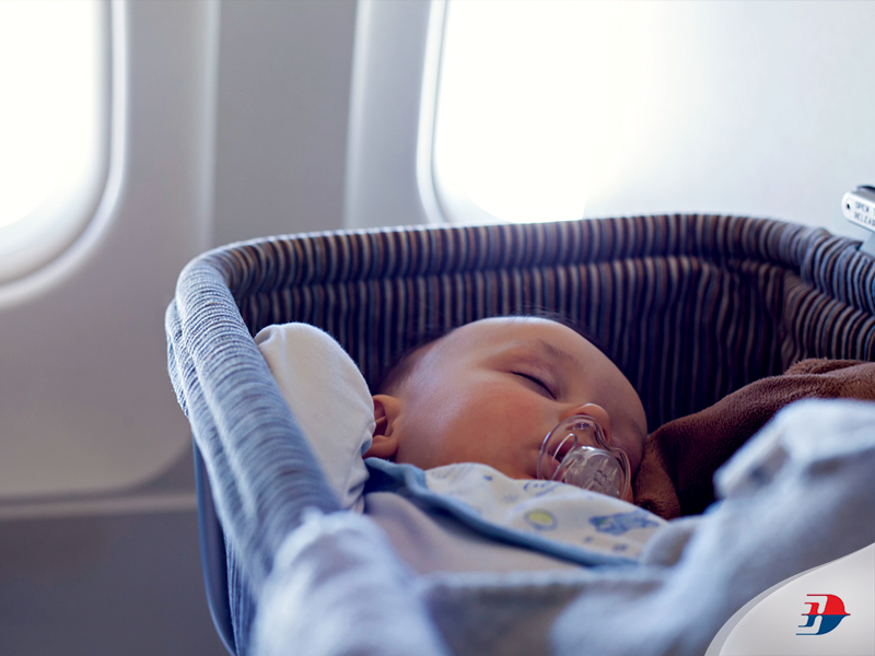 Malaysia Airlines bassinet