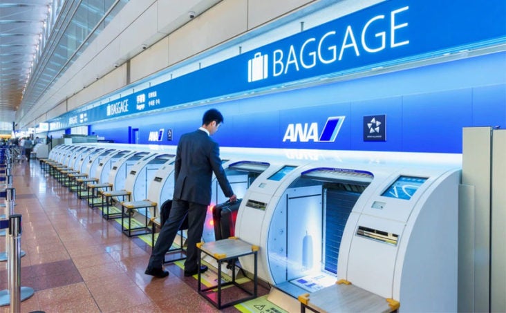 ANA bag drop ANA bag drop