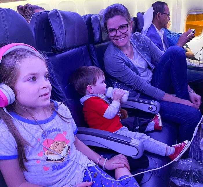 American Airlines 777 Economy Class Lap Child MIA to GIG
