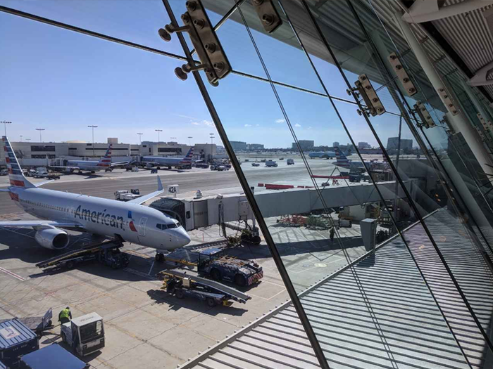 American Airlines Admirals Club Lounge LAX