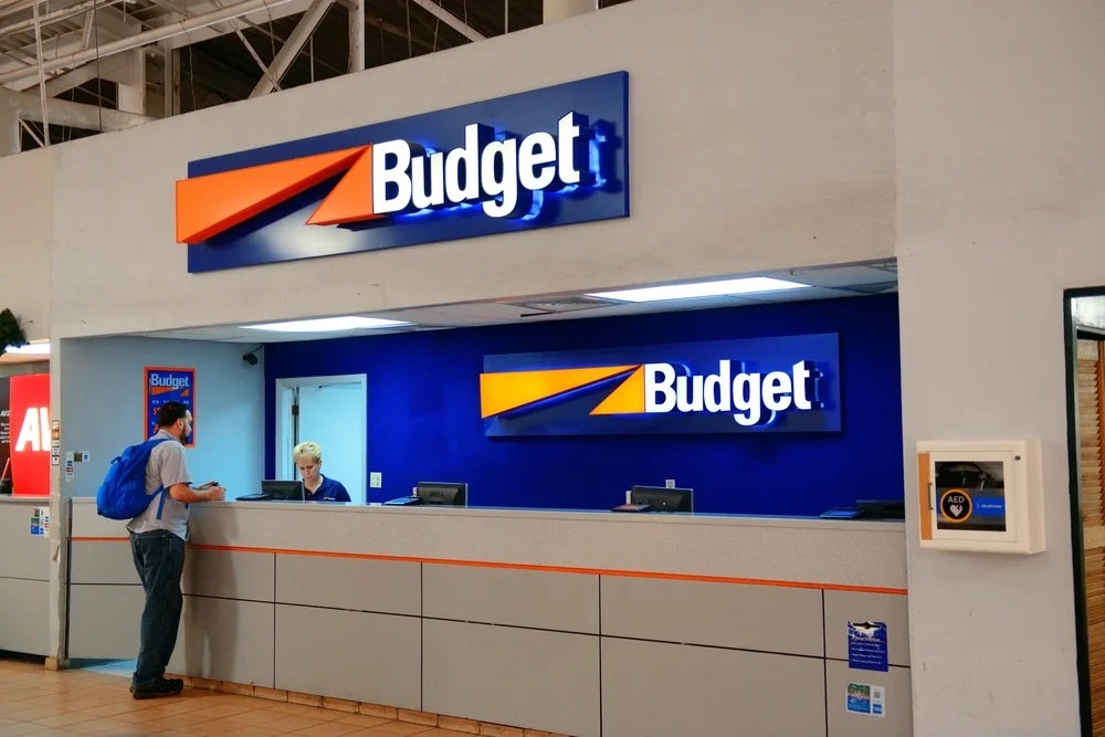 how to skip the long rental car line on budget car rental counter bwi