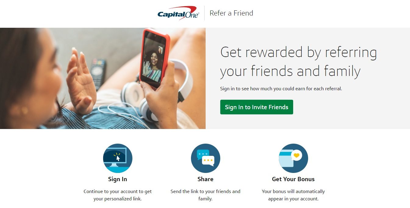 Capital One Refer A Friend Capital One Refer A Friend