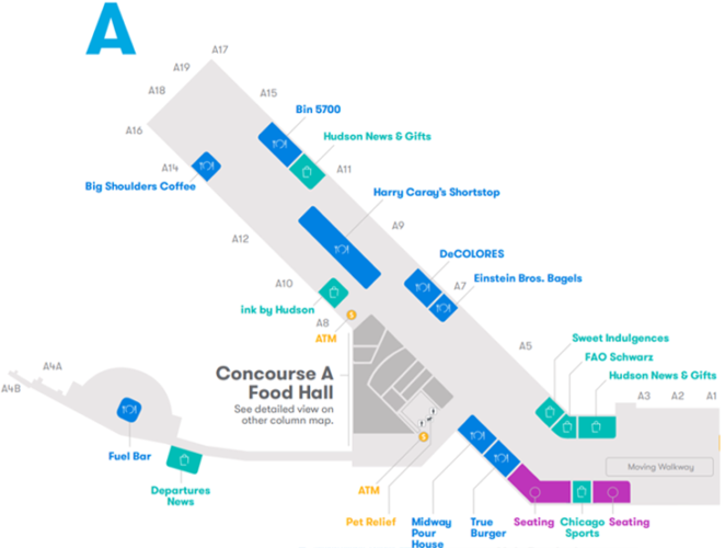 Chicago Midway International Airport [MDW] - Terminal Guide