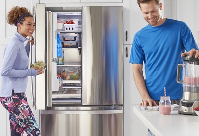 Couple in Kitchen Couple in Kitchen