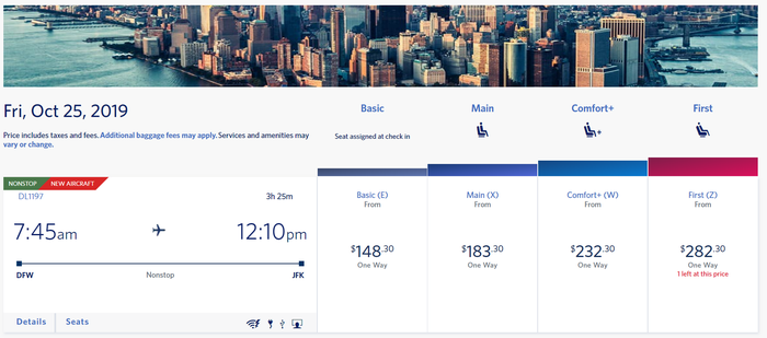 Delta Airbus A220 Booking