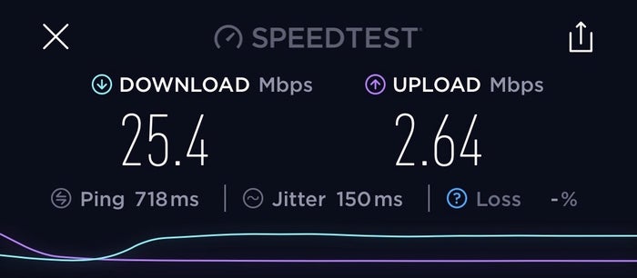 Delta Airbus A220 Wi Fi Speed Test