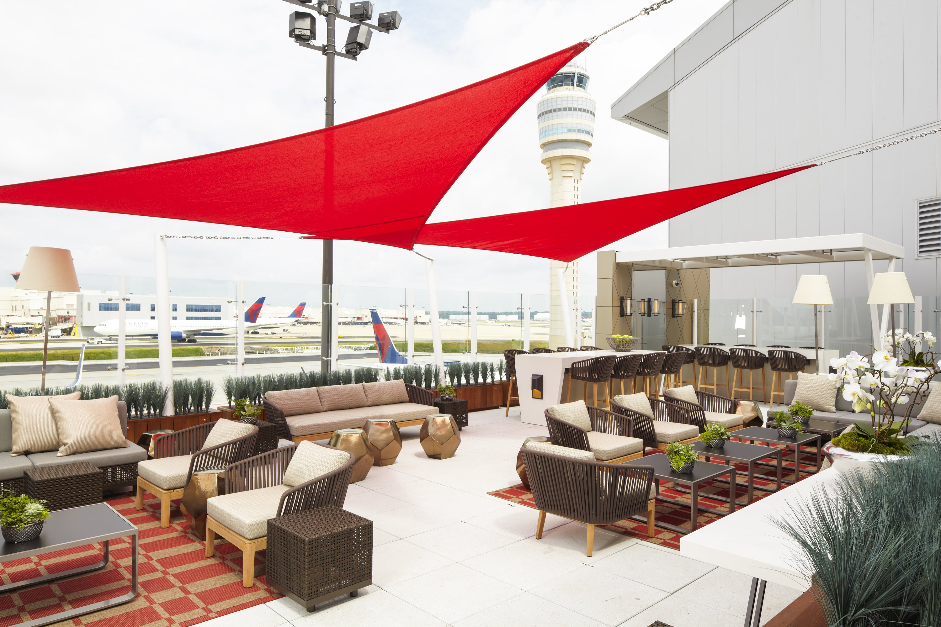 Delta Sky Club ATL Sky Deck 1 0 Delta Sky Club ATL Sky Deck 1 0