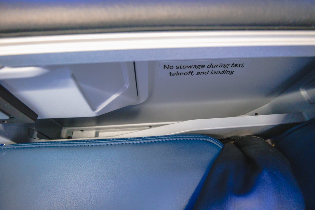 Delta Airbus A220 First Class Small Storage Pocket