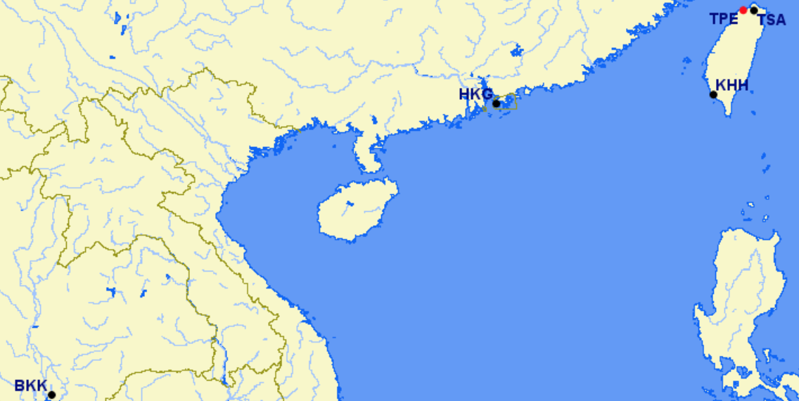 EVA Air hubs and focus cities EVA Air hubs and focus cities