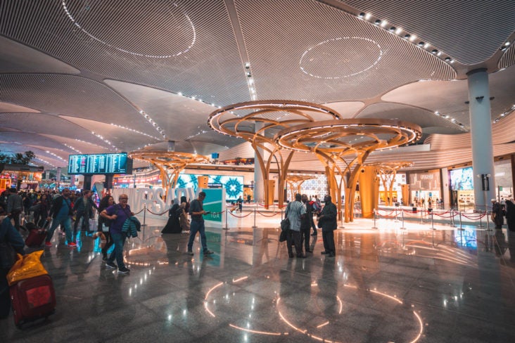 Istanbul New Airport Terminal Main Hall