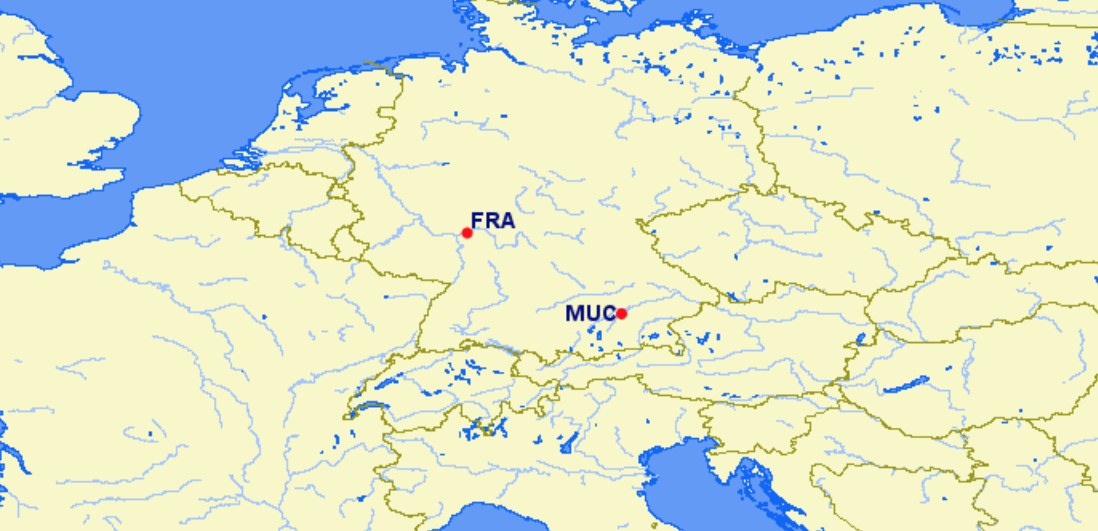 Lufthansa hubs and focus cities Lufthansa hubs and focus cities