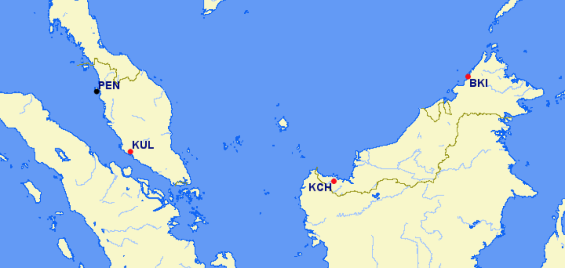 Malaysia Airlines hubs and focus cities Malaysia Airlines hubs and focus cities