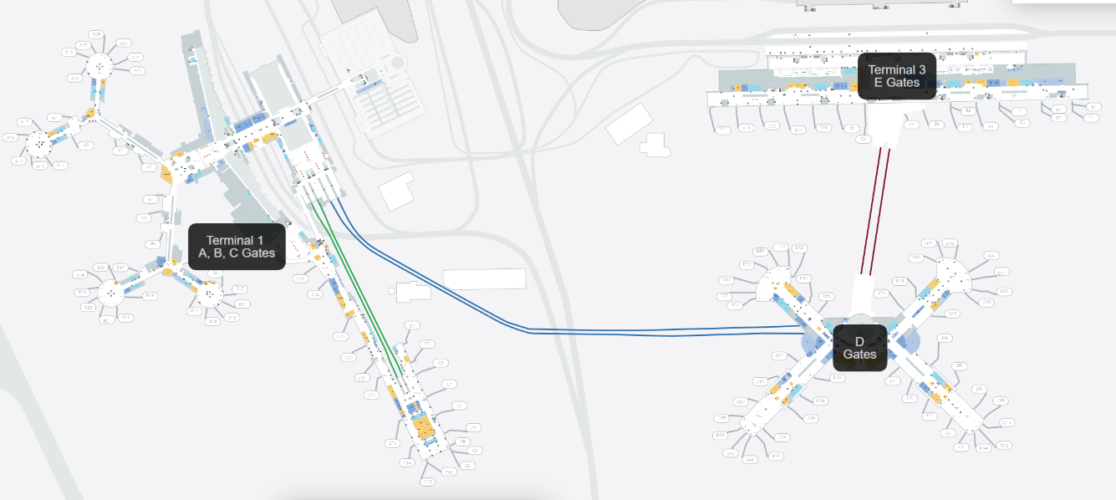 Harry Reid International Airport LAS Terminal Guide 2021   McCarran International Airport 1116x500 