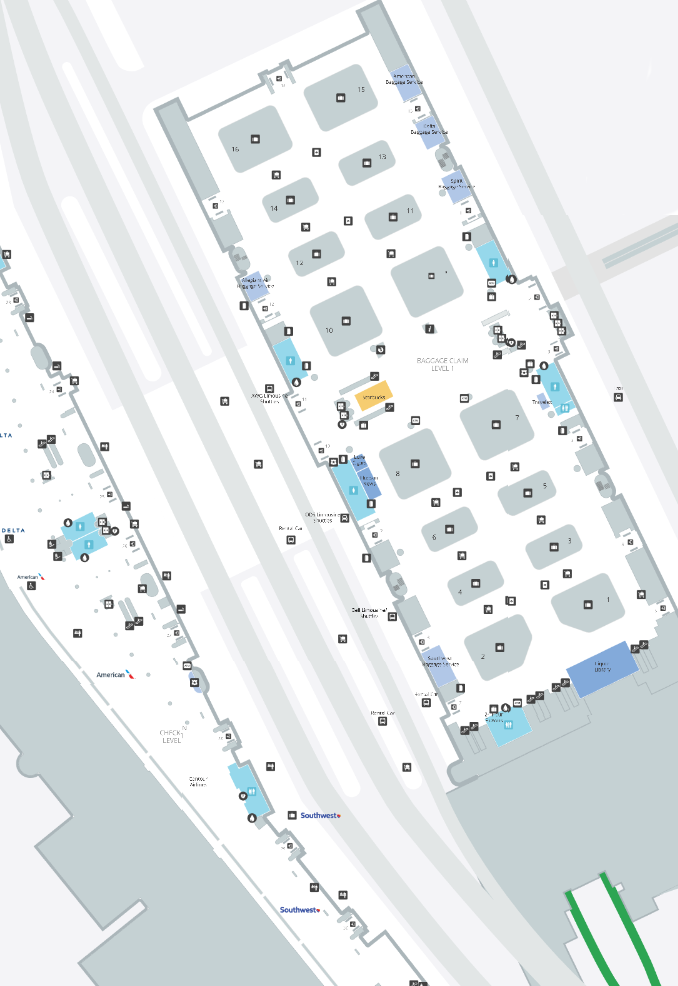 Mccarran International Airport Diagram