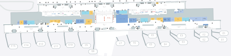 McCarran Airport Terminal Map