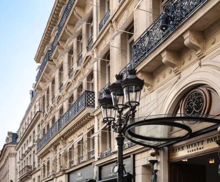 Park Hyatt Paris Vendome Facade 1 Park Hyatt Paris Vendome Facade