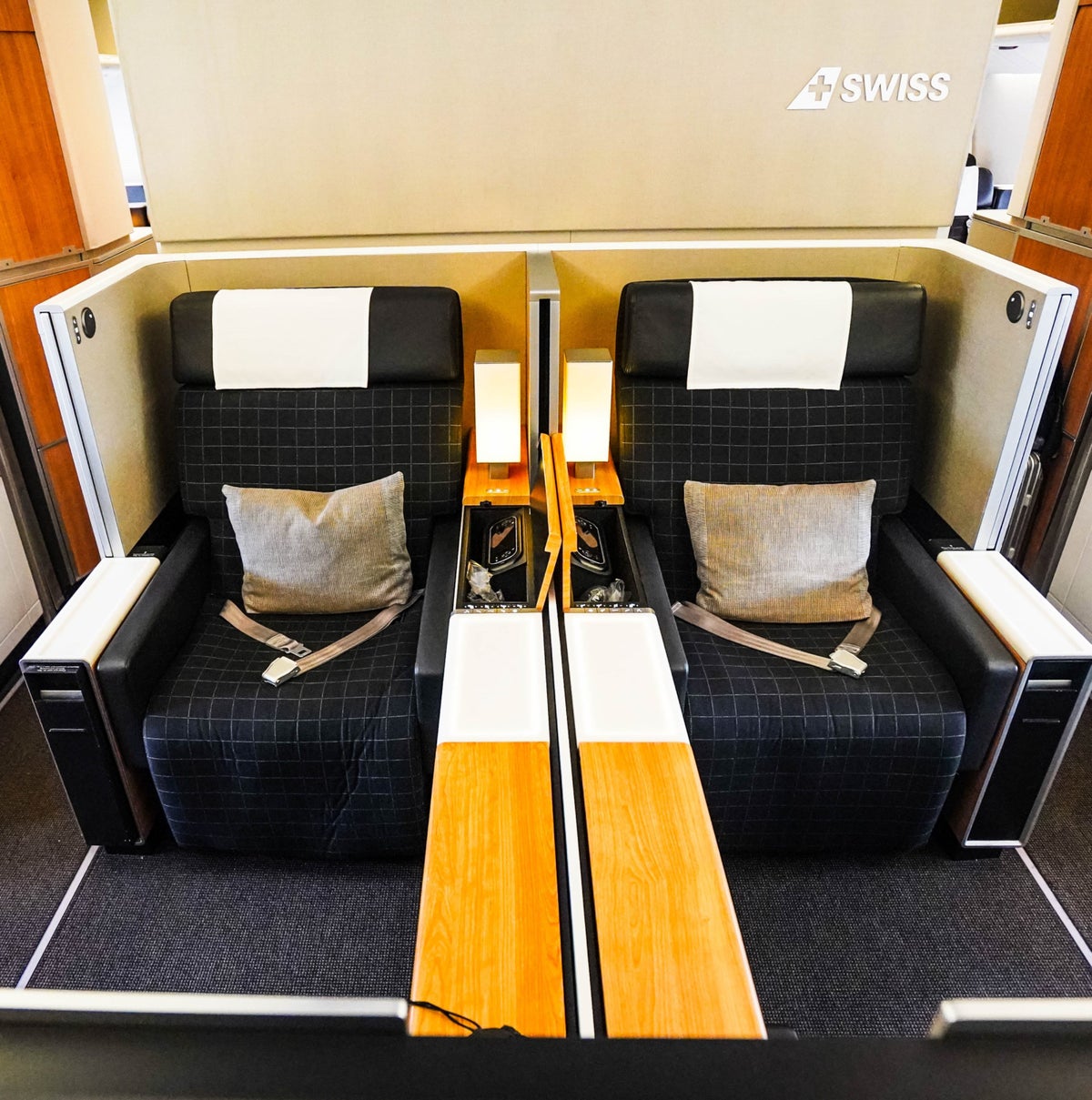 SWISS Air Boeing 777 First Class Suites