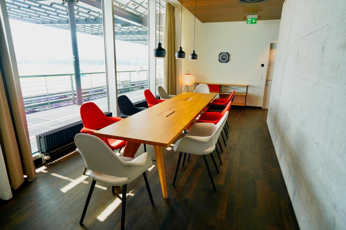 SWISS Air First Class Lounge Lucerne conference room SWISS First Class Lounge Lucerne conference room