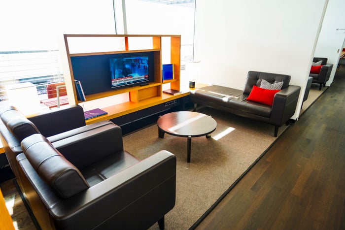 SWISS Air First Class Lounge Seating area SWISS First Class Lounge Seating area