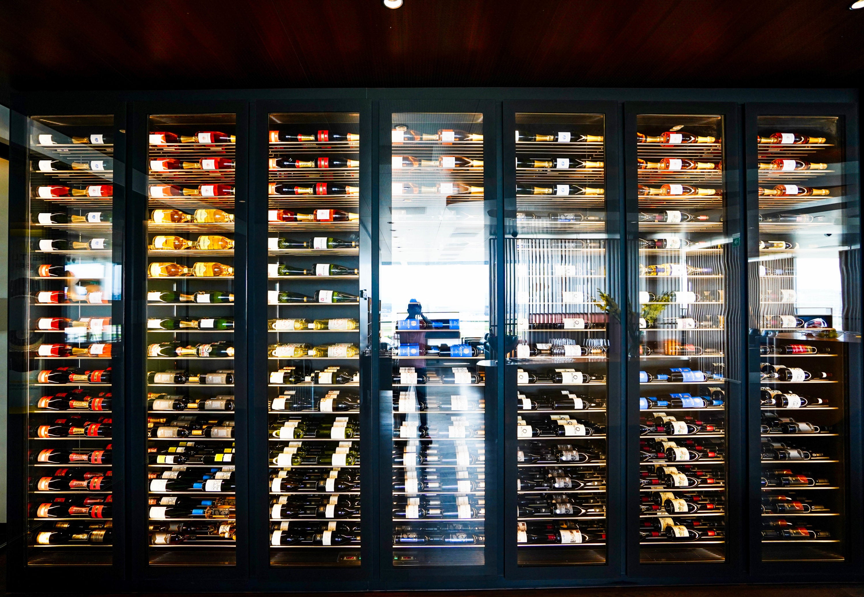 SWISS Air First Class Lounge Wine Humidor SWISS Air First Class Lounge Wine Humidor