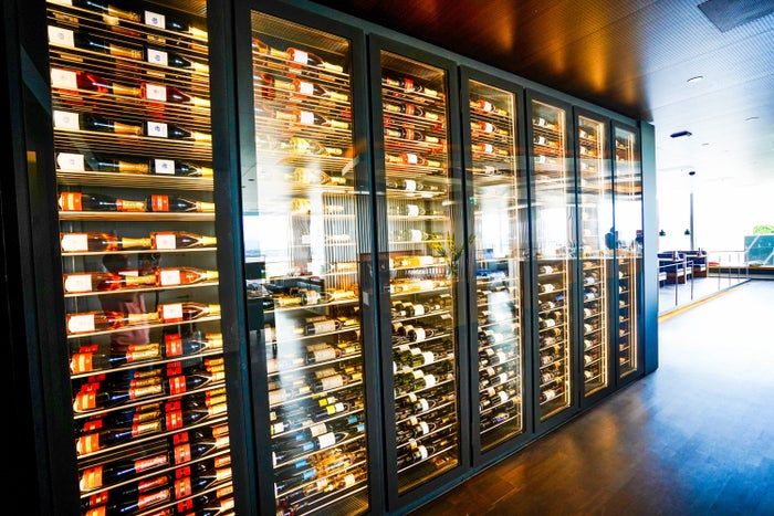 SWISS Air First Class Lounge Wine Humidor SWISS Air First Class Lounge Wine Humidor