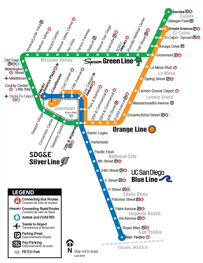 San Diego International Airport Trolley
