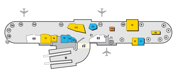 Tampa International Airport Concourse A