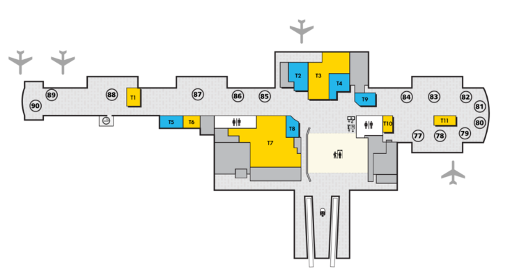 Tampa International Airport Diagram