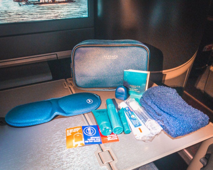 Turkish Airlines Boeing 787 9 Business Class Amenity Kit Contents