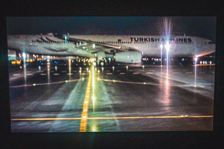 Turkish Airlines Boeing 787 9 Business Class IFE Camera