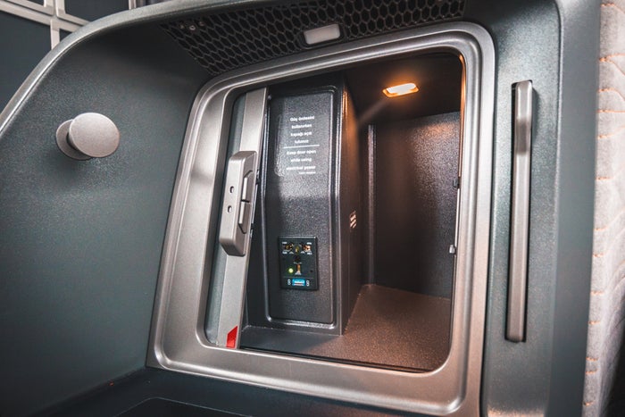 Turkish Airlines Boeing 787 9 Business Class Storage Cupboard