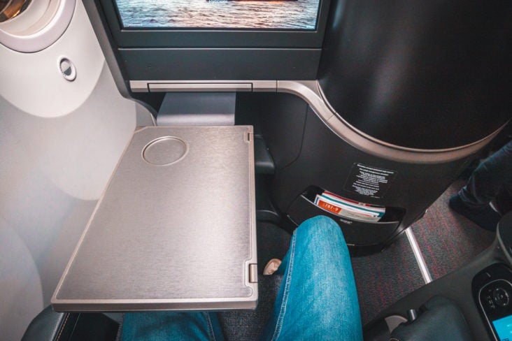 Turkish Airlines Boeing 787 9 Business Class Tray Table Half Size