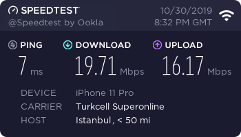Turkish Airlines Istanbul Business Lounge Wi Fi Speeds