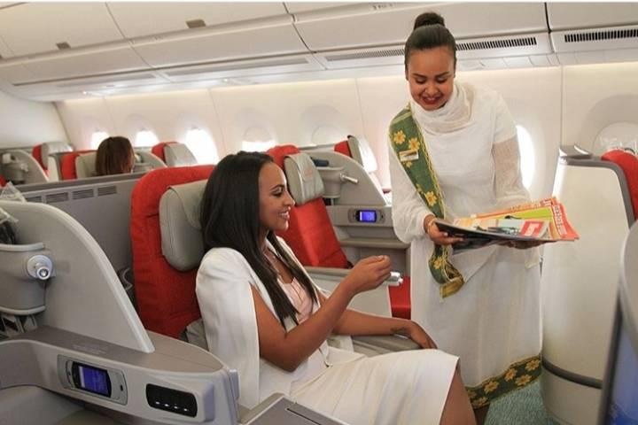 Ethiopian Airlines business class