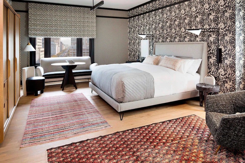 San Francisco Proper Hotel a Member of Design Hotels™ Bedroom View San Francisco Proper Hotel a Member of Design Hotels™ Bedroom View
