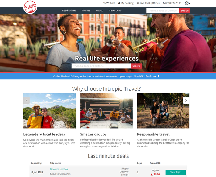Intrepid Home Page