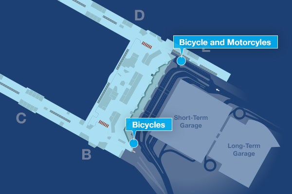Portland International Airport Motorcycle Parking Portland International Airport Motorcycle Parking