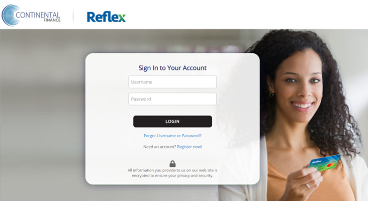 Reflex Mastercard Credit Card Online Account