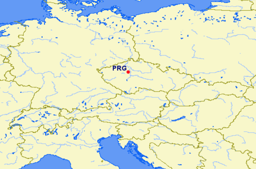 Czech Airlines hubs and focus cities Czech Airlines hubs and focus cities