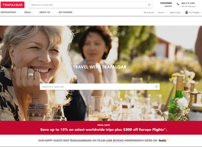 Trafalgar Home Page