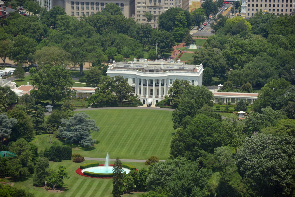 White House Aerial View
