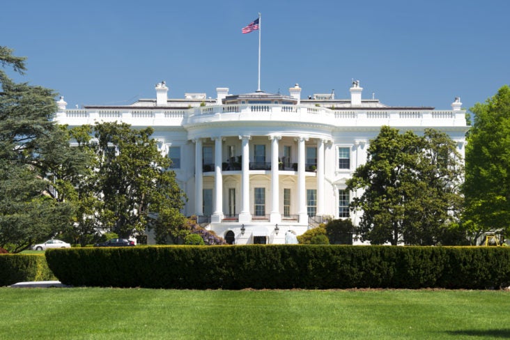 White House South Side White House South Side