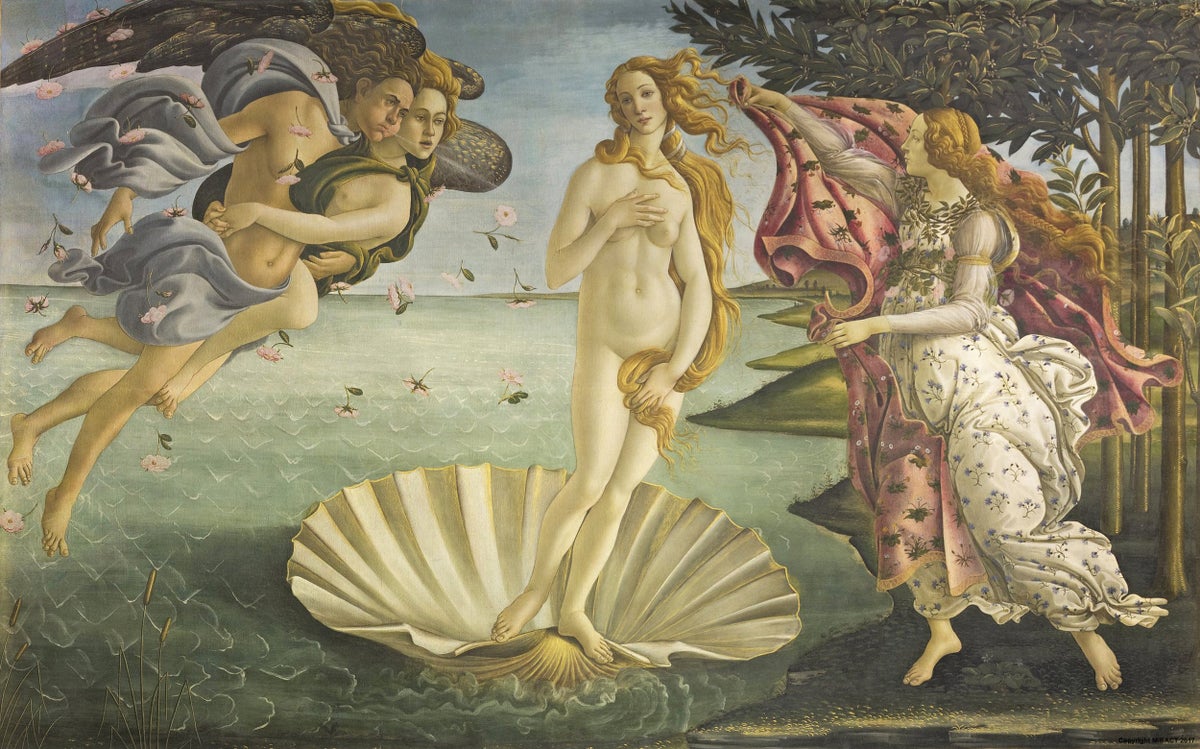 Birth of Venus Uffizi Florence