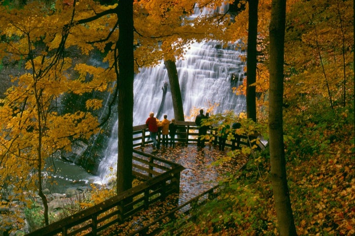 Brandywine Falls in Cuyahoga National Park