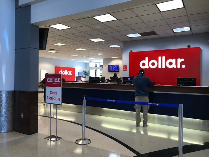 Dollar Car Rental at airport Dollar Car Rental at airport